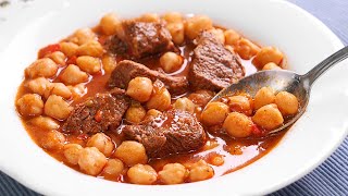 Garbanzos al estilo Turco una receta Riquísima y Fácil [upl. by Jankey]