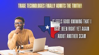 Trage Tech Scam  All Claims In Texas Cease amp Desist Order Validated [upl. by Intyre]