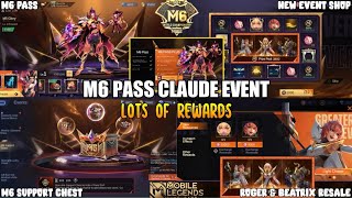 M6 PASS CLAUDE EVENT 2024  ROGER amp BEATRIX RESALE  GET LOTS OF REWARDS  MLBB [upl. by Socrates]