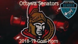 Ottawa Senators 2019 Goal Horn [upl. by Sanfred]