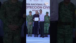 Conmemoran “Día Nacional de Protección Civil” proteccioncivil temblores losmochis ahome [upl. by Aicened]