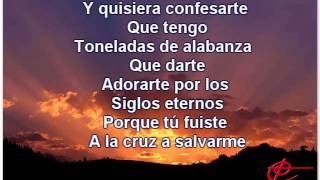 Toneladas De Alabanza  Rolando Garcia con letra [upl. by Nylsirk869]