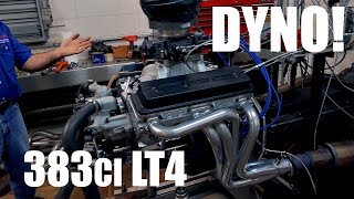 383ci LT4  LT1 SBC on the dyno making over 480hp [upl. by Scotti]