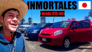 🈴Inmortales Autos Nissan Sentra Versa Tiida desde 75 mil pesos en Tianguis Autos Pachuca [upl. by Nehte]