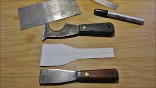 Handmade Putty Knife Part 1 [upl. by Puiia]