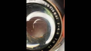 100 year old Kodak Anastigmat large format lens aperture [upl. by Araht825]