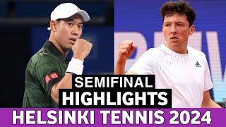 Kei Nishikori 錦織圭 vs Max Hans Rehberg Match Highlights Today  Atp Helsinki Tennis 2024 [upl. by Inahpit166]