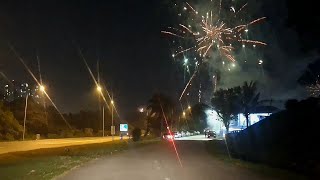 Midnight Driving  Deepavali Celebration Night 2024 [upl. by Lunneta]