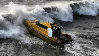 Boats Ships amp Yachts In Heavy Seas amp Rough Waves [upl. by Divadnahtanoj424]