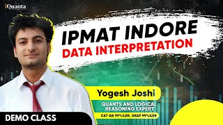 IPMAT Data Interpretation DEMO  IPMAT Indore [upl. by Irroc]