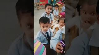 Aemilias first day school 🏫 firstdayschool uttarpradesh uttarpradeshvlogs school firstschool [upl. by Rennat771]