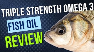 Sports Research Triple Strength Omega 3 Fish Oil  Burpless Fish Oil Supplement Review [upl. by Lzeil]