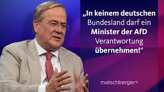 Armin Laschet über die Bündnissuche der CDU nach den Landtagswahlen in Ostdeutschland  maischberger [upl. by Ridan155]