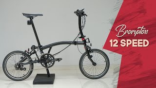 Upgrade Brompton Black Edition 12 Speed [upl. by Leffen]