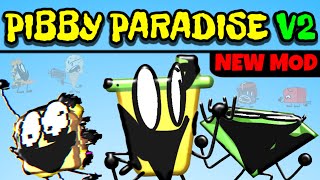 Friday Night Funkin New VS Pibby Object Paradise Corrupted V2  Cutscenes  Not BFDI FNFPibby [upl. by Alicec472]