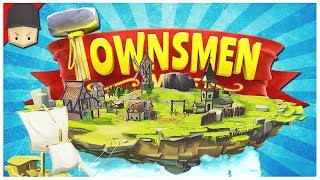 Townsmen VR  LETS BUILD A MEDIEVAL TOWN [upl. by Enaed]