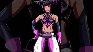 Drawing Street Fighters Juri for Day 09 of Inktober [upl. by Odlavso]