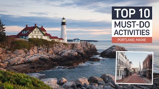 Discover Portland Maine Must See Attractions and Activities [upl. by Idelia]