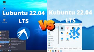 Lubuntu 2204 LTS vs Kubuntu 2204 LTS RAM Consumption [upl. by Nospmis820]