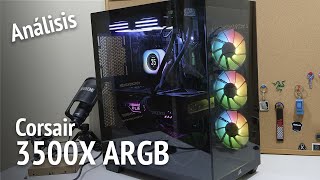 Análisis Corsair 3500X ARGB review [upl. by Keverian]