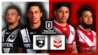 New Zealand vs Tonga LIVE STREAM  Round 3  Pacific Championships 2024 [upl. by Imuya]