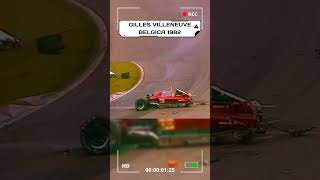 F1 Gilles Villeneuve Accidente Fatal Belgica 1982 Crash Formula 1 [upl. by Matronna115]