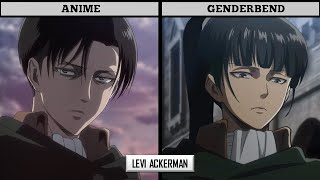 WHEN AOT CHARACTERS SWAP THEIR GENDER [upl. by Erickson]