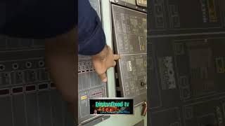 Main Engine at Engine control room Starting handle lever Micro switch problem [upl. by Chainey]