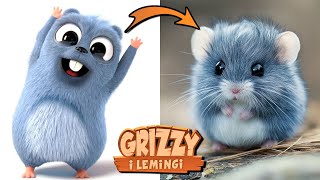 Grizzy amp The Lemmings Characters in Real Life and their Favorite Drinks Snacks amp More  Lemmings [upl. by Enilkcaj]