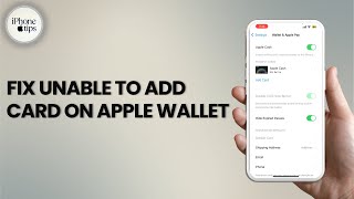 What to do if you are Unable to Add Card to Apple Wallet [upl. by Kalina420]