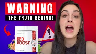 RED BOOST  ⚠️​IS DELIVERY DISCREET⚠️ Red Boost Review  Red Boost Supplement for Men 2024 [upl. by Sirron]