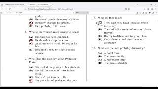 TOEFl Listening Test 2 [upl. by Epillihp]