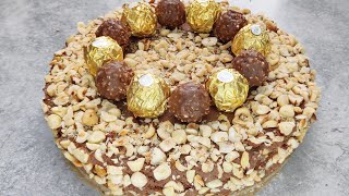 ROCHER Torte backen  Rezept  selber machen  Kuchen  Dessert [upl. by Rehptsirhc976]