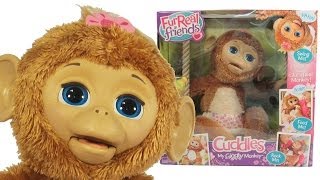 Furreal Friends Cuddles  My Giggly Monkey Pet [upl. by Carmel]