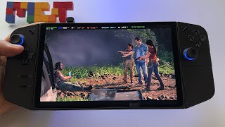 Uncharted The Lost Legacy  Lossless Scaling on Lenovo Legion Go [upl. by Klute]