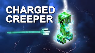 How to Make a Charged Creeper in Minecraft 121 Tutorial [upl. by Nongim]