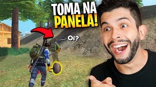 ELE FOI ROUBAR MEU DROP E TOMOU NA PANELA FREE FIRE [upl. by Ventre]