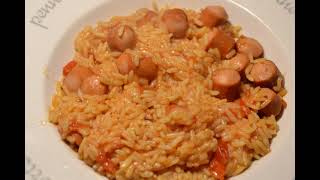 One pot riz tomates knackis recette cookeo [upl. by Barny690]