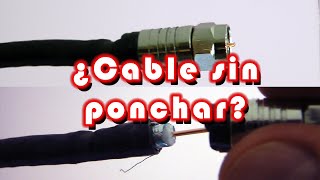 La explicación qué sucede al usar coaxial pelado o mal ponchado [upl. by Suzette359]