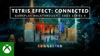 Tetris Effect Connected Gameplay Walkthrough – Xbox Series X [upl. by Sidky745]