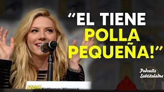 KATHERYN WINNICK EXPONE FIMMEL TRAVIS EN EL COMICCON  SUBTITULADO [upl. by Amara163]