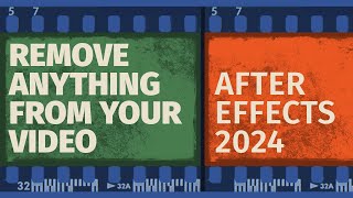 After Effects 2024  How To Remove A Person Or Object From Your Video  Content Aware Fill [upl. by Dominik]