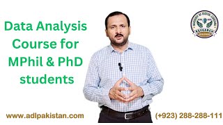 Data Analysis for MPhil and PhD Students Made Easy  Research Methods  Hindi  Luqman Tauheed [upl. by Alben]