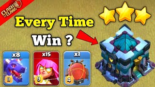 Best Th13 Attack Strategy Guide  3 Star Every bases with Super Archer Blimp in Clash of clans [upl. by Nylednarb164]