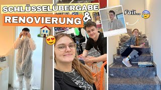 SCHLÜSSELÜBERGABE 🔑😍 Wir renovieren das GANZE HAUS 🏠😅 HansampWika [upl. by Bren]