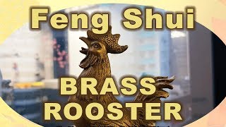 Feng Shui  Brass Rooster [upl. by As]