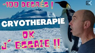 CRYOTHERAPIE Corps entier jai testé kiné cryotherapy pain sommeil physiotherapy cold fun [upl. by Ahsikin586]