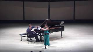 Guillaume Connesson Le Rire de Saraï pour flûte et piano Nicole Esposito [upl. by Mialliw]