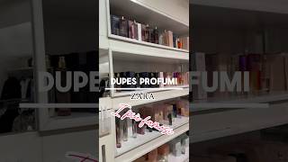 DUPES profumi Zara più famosi✨ seguitemi su IG angelicacorradinoof dupeprofumizara profumizara [upl. by Tama965]