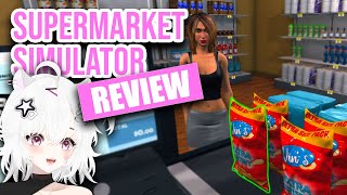 I played Supermarket Simulator and these we my thoughts  2024 SUPERMARKET SIMULATOR REVIEW [upl. by Ozkum]